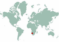Klein Onnaams in world map