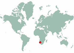 Sesriem in world map